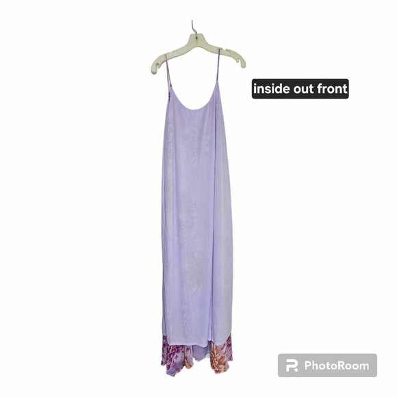 NEW Red Dress - Aura Lavender Floral Maxi Dress Size S - Picture 4 of 9
